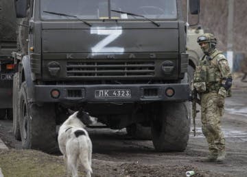 Tropas russas estão ganhando terreno na região do Donbass