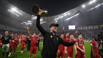 Klopp celebrou o título do Liverpool