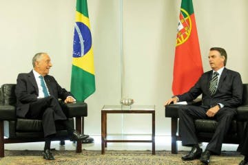 Bolsonaro cancela reunião com presidente português por causa de Lula