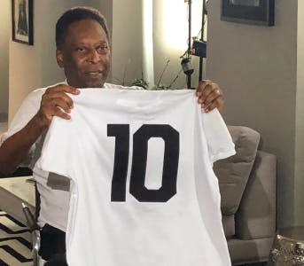 Camisa 10 do Santos poderá ser aposentada em homenagem a Pelé