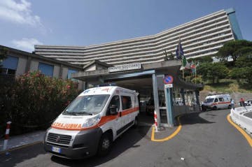 Hospital San Martino, em Gênova